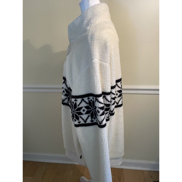 Chaps Women’s Fleece Pullover 1/4 Zipper Size 2XL - Picture 3 of 10